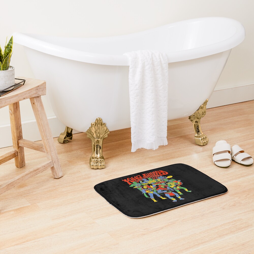 King Gizzard Monster Band Bath Mat - Image 2
