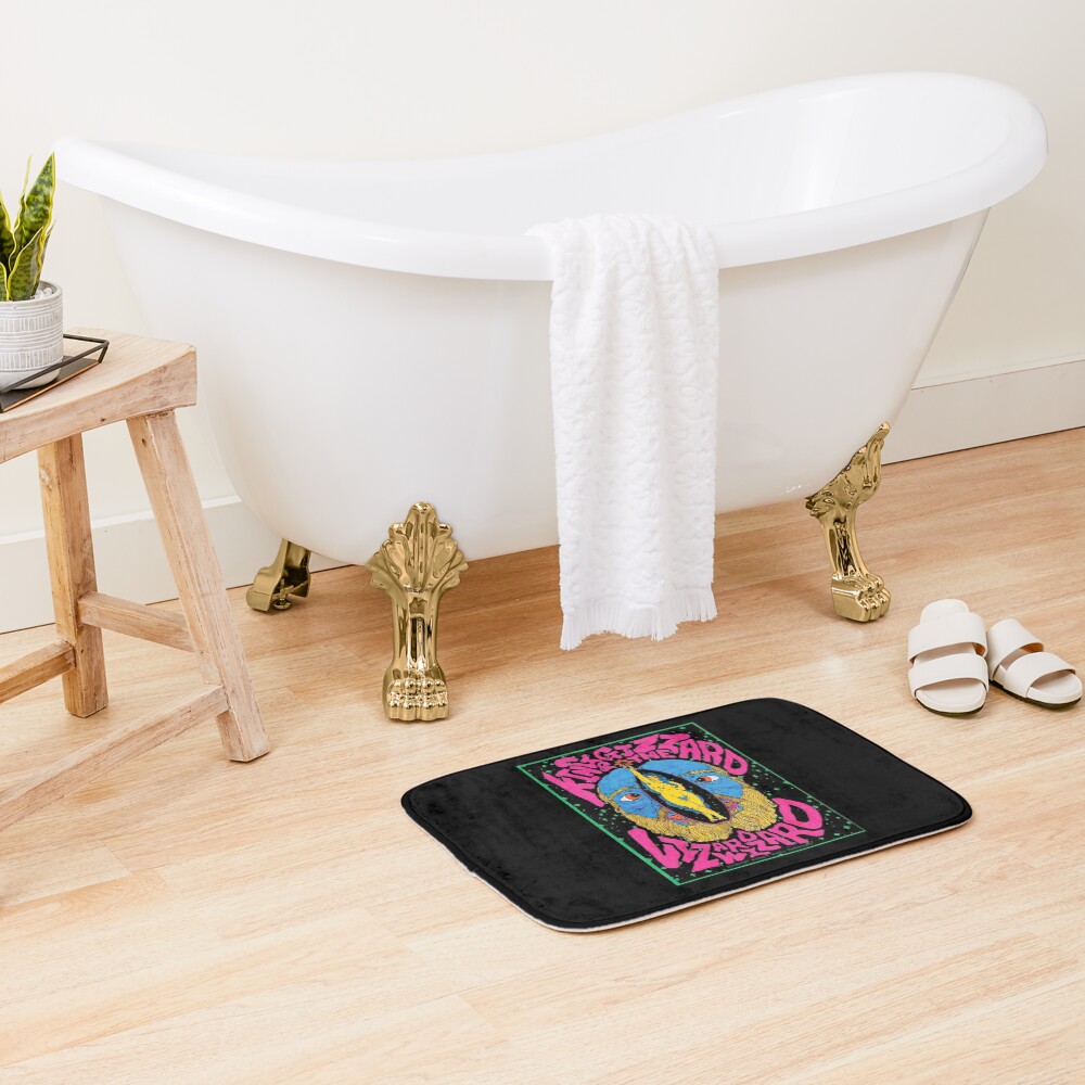 King Gizzard And The Lizard Wizard Tour Bath Mat - Image 2