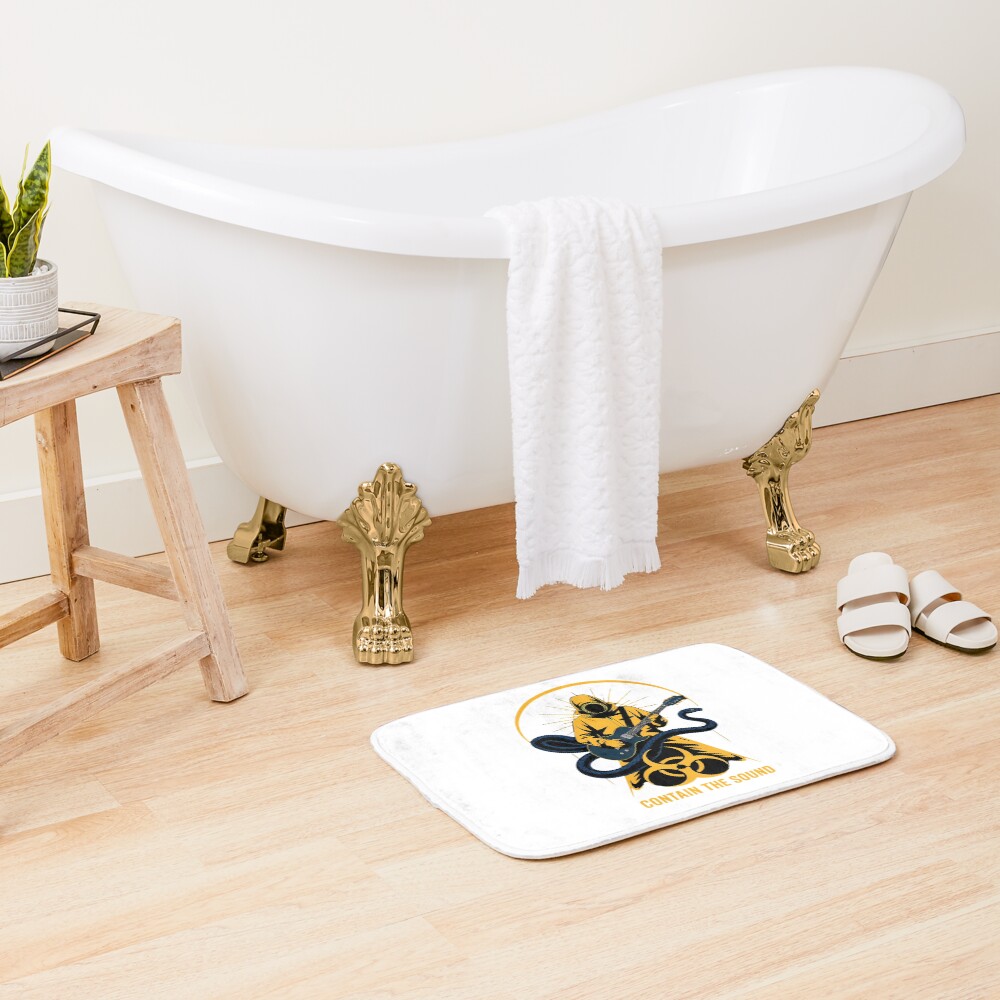 King Gizzards Band Flying Microtonals Banana Album Bath Mat - Image 2