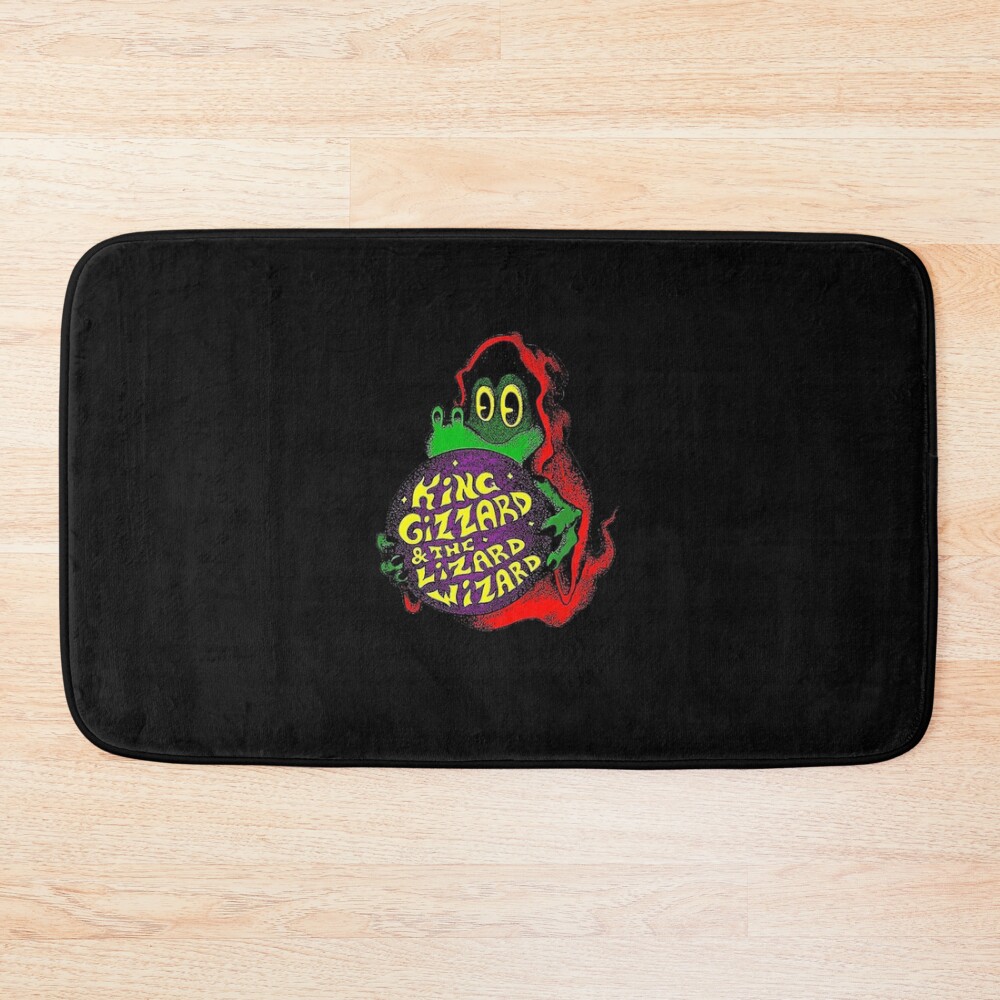 King Gizzard Funny Design Bath Mat