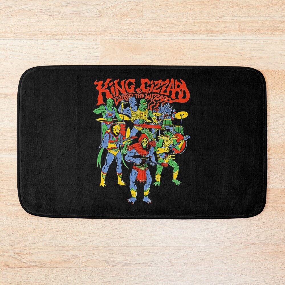 King Gizzard Monster Band Bath Mat