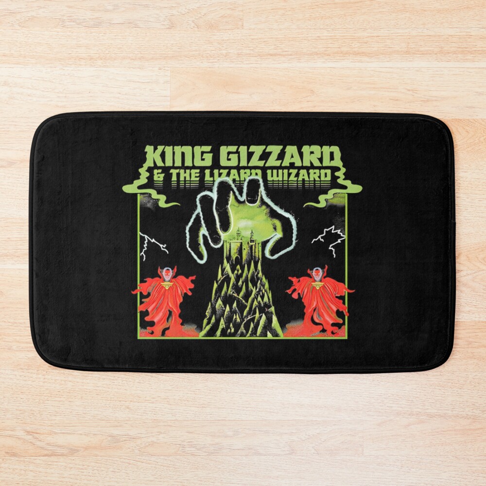 Kin G Giz Zard The Liz Ard Wiz Ard Bath Mat