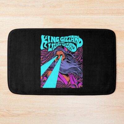 Psychedelic God King Gizzard Lizard Wizard Bath Mat