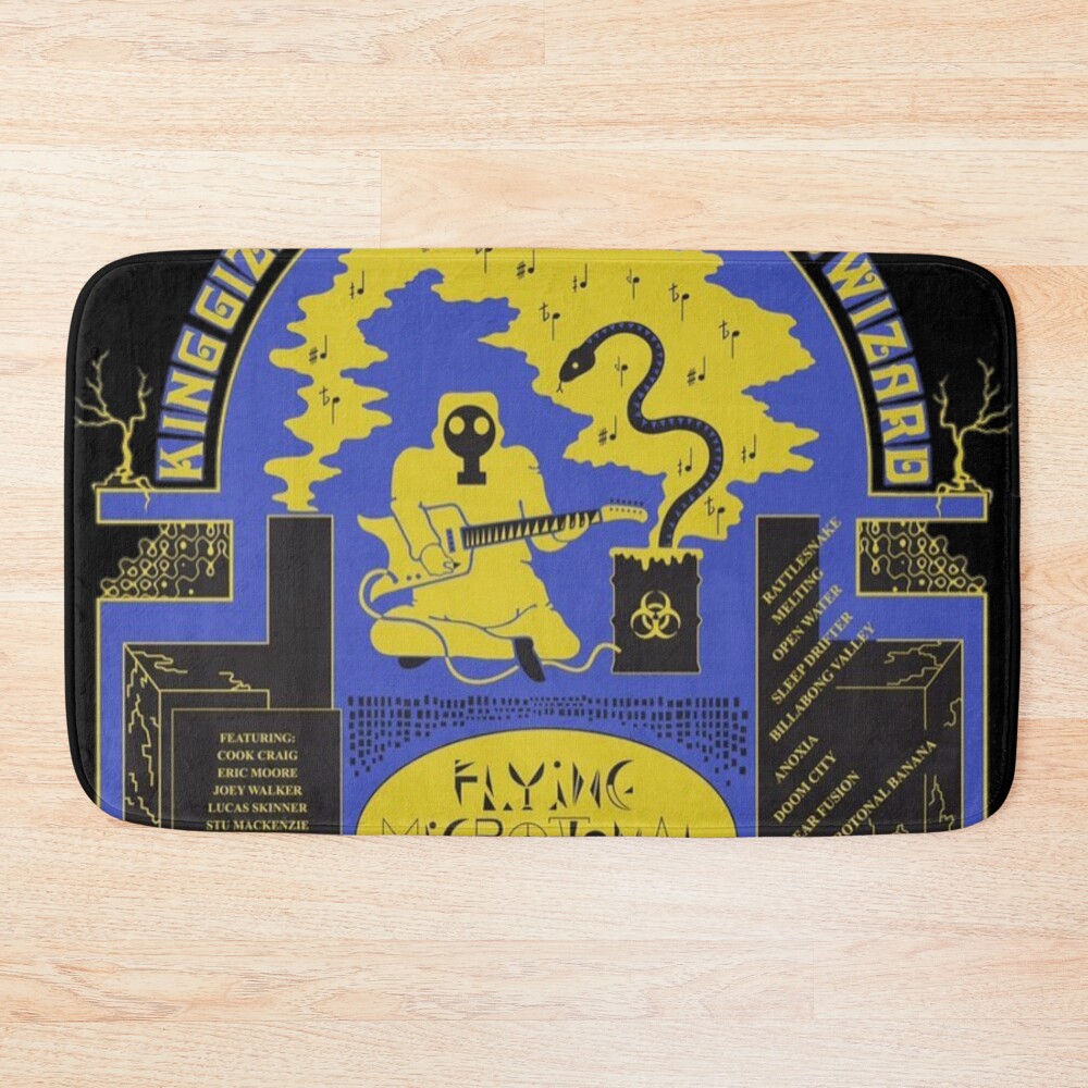King Gizzard And The Lizard Wizard New Bath Mat