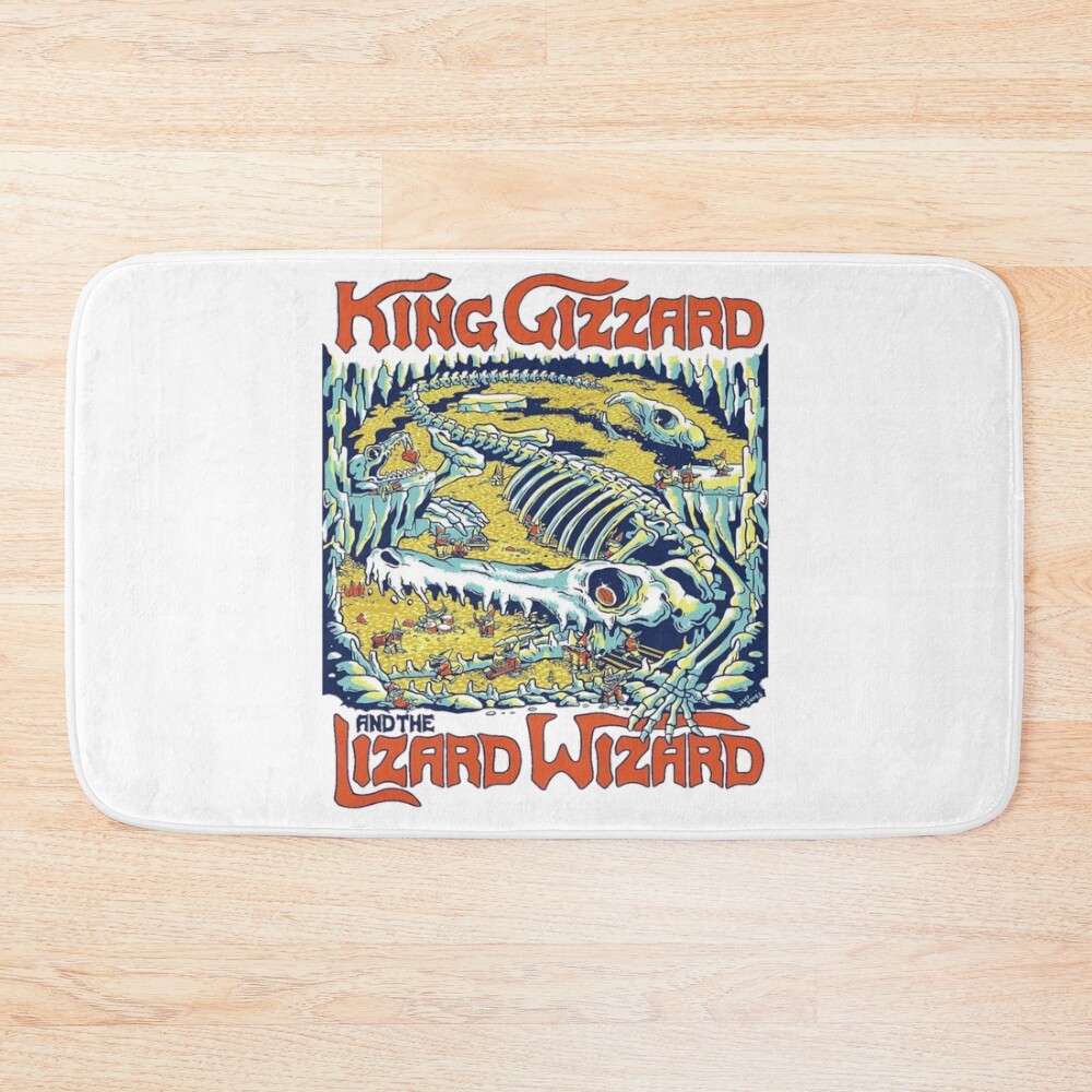 King Gizzard And The Lizard Wizard Bath Mat