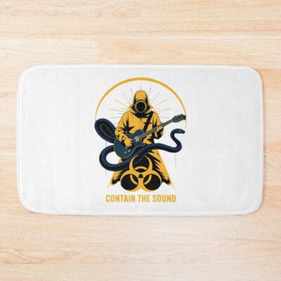 King Gizzards Band Flying Microtonals Banana Album Bath Mat