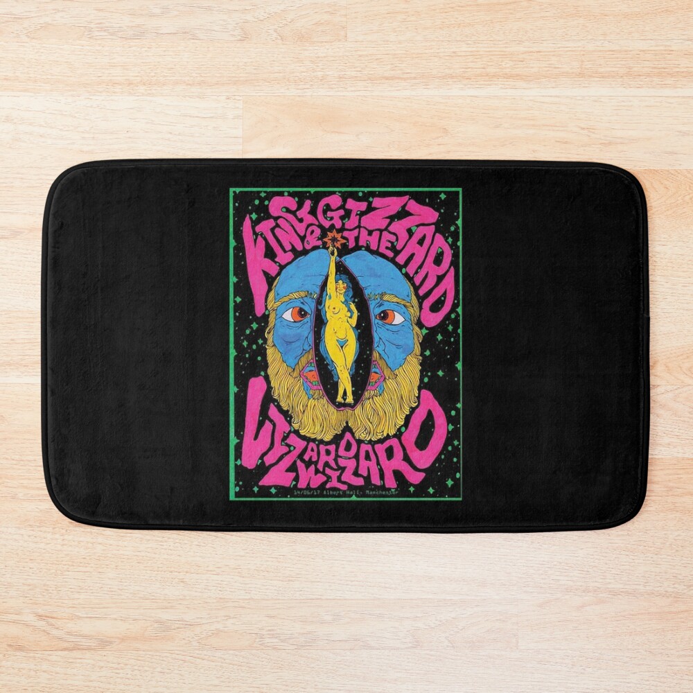King Gizzard And The Lizard Wizard Tour Bath Mat