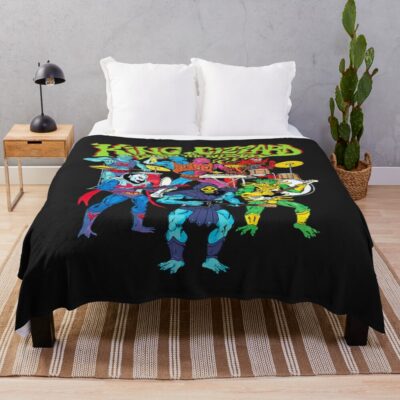 King Gizzard Hot Design Throw Blanket