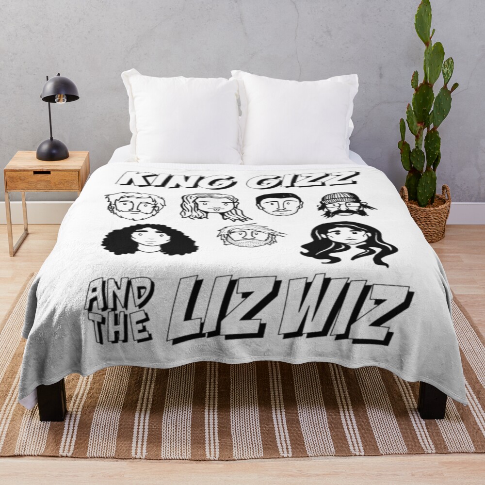 King Gizzard Band Throw Blanket