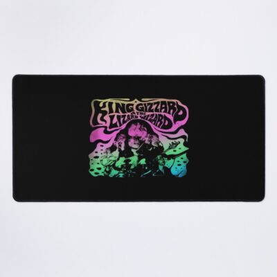 King Gizzard Lizard Wizard Rainbow Mouse Pad