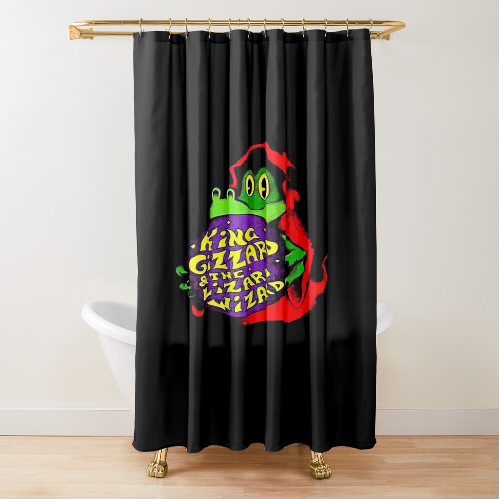King Gizzard And The Lizard Wizard Shower Curtain