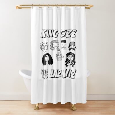 King Gizzard Band Shower Curtain