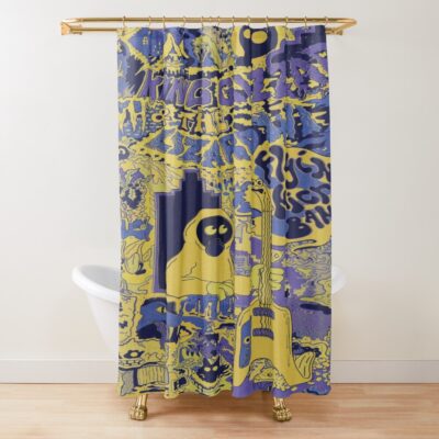 King Gizzard Bananaments Shower Curtain