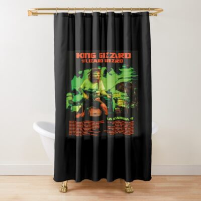 King Gizzard And The Lizard Wizard New Shower Curtain