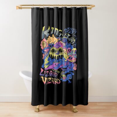 King Gizzard And The Lizard Wizard Altered Beast Shower Curtain