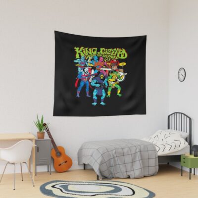 King Gizzard Hot Design Tapestry
