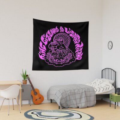 Vintage King Gizzard Funny The Lizard Tapestry