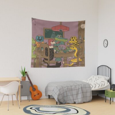 King Gizzard And The Lizard Wizard Poker Tapestry