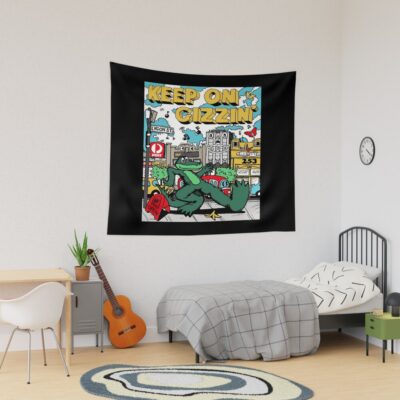 King Gizzard And The Lizard Wizard Funny Tapestry