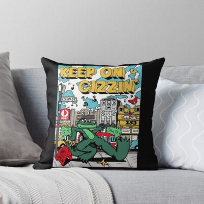 King Gizzard And The Lizard Wizard Funny Throw Pillow