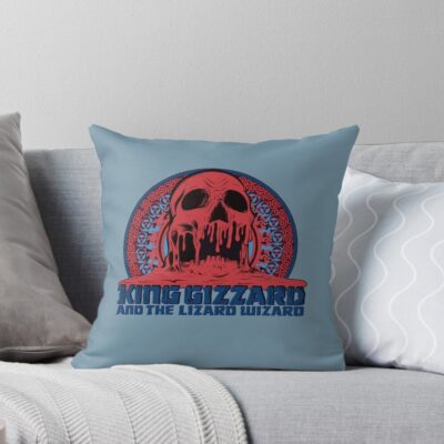 Crumbling Castle Throw Pillow